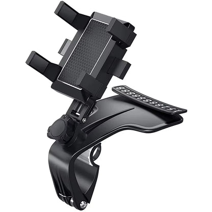 Multifunctional Car Dashboard Phone Holder Enhances Driving Safety