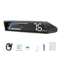 Car Speedometer Digital Display Car Speed Voltage Oil Consumption Water Temperature Meter Multifunctional Car Headup Display