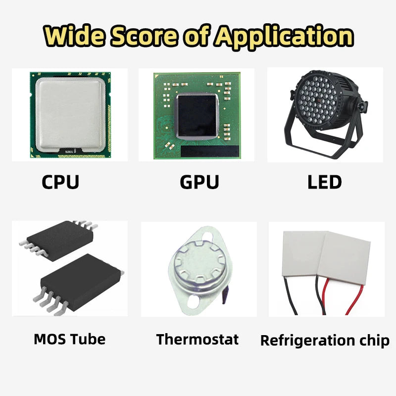 Net Weight 1/3/7/15/30 Grams Gray 900 Thermal Conductive Grease Paste Plaster Heat Sink Commpound for CPU LED SSY BAS BR BX CB