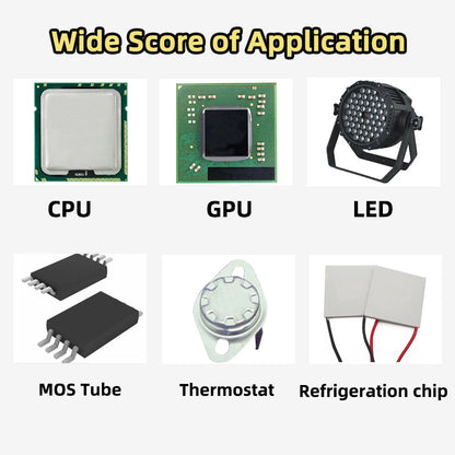 Net Weight 1/3/7/15/30 Grams Gray 900 Thermal Conductive Grease Paste Plaster Heat Sink Commpound for CPU LED SSY BAS BR BX CB