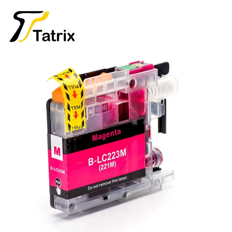 Tatrix with Chip LC223 LC221 Compatible Ink Cartridge for  MFC-J4420DW/J4620DW/J4625DW/J480DW/J680DW/J880DW Printer