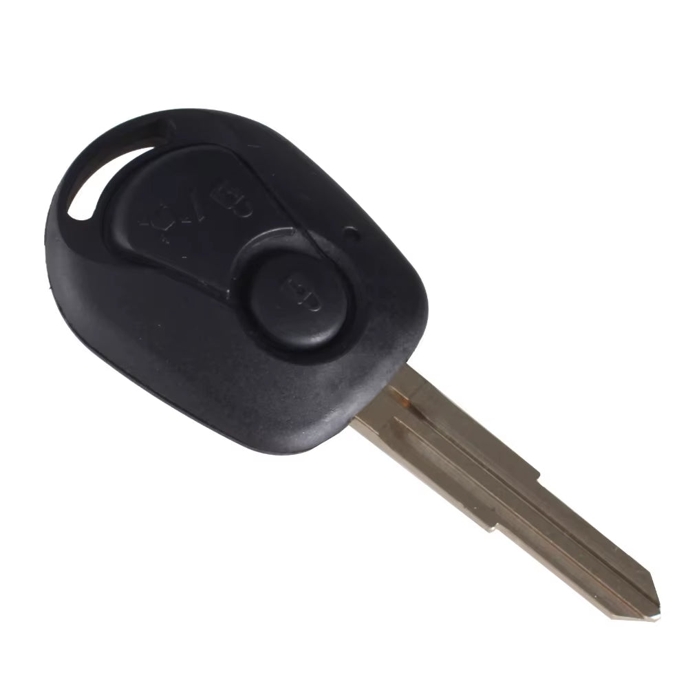 New 2 Button Remote Key Shell Fob Case Holder Cover for Ssangyong Actyon Kyron Rexton