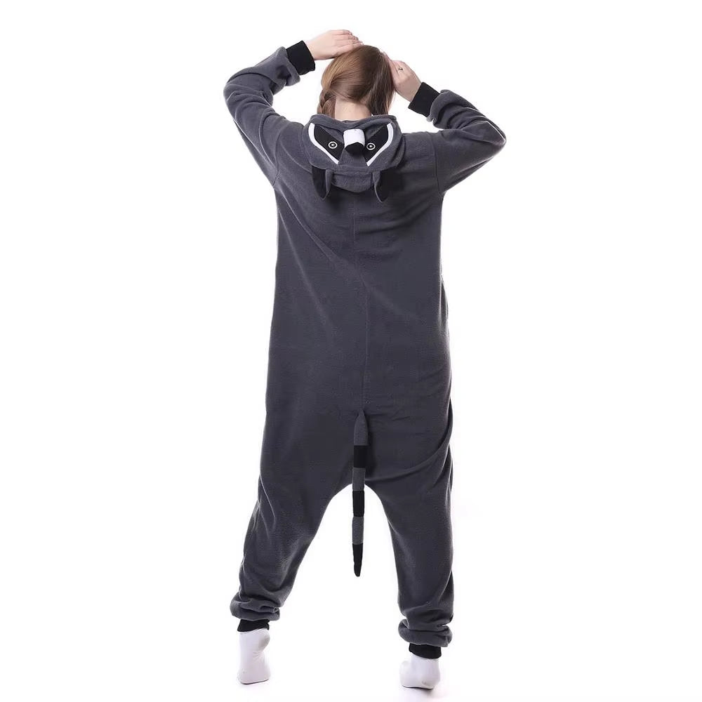 Blue Stitch Kigurumi Animal Adults Cat Bear Shark Onesies Pajama Raccoon Costumes Dragon Jumpsuit Christmas