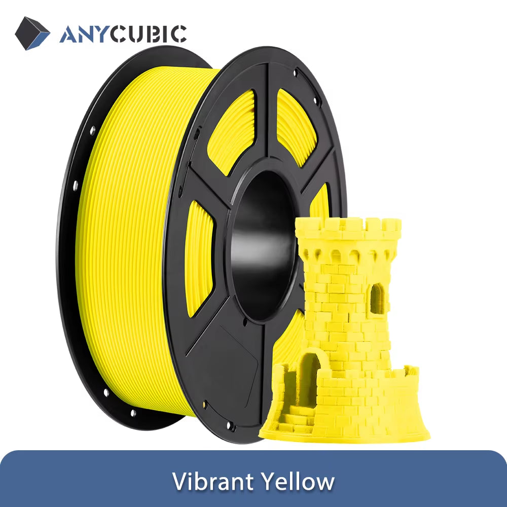 3D Printer Multicolor Filament PLA 1.75Mm 1Kg/Roll Plastic Rubber Consumables Material for FDM 3D Printer Kobra 2 Pro