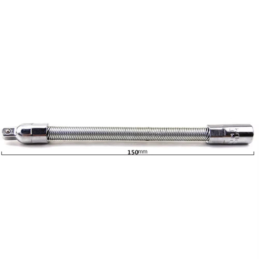 150Mm Flexible Extension Bars 1/4" Drive 6.3Mm Socket Tool Ratchet 1/4" Flexible Shaft Screwdriver Bit  Extension