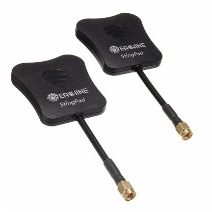 Stingpad 5.8G 16Dbi High Gain Flat Panel FPV Antenna SMA/RP-SMA for Receiver RC Drones Quadcopter Spare Part