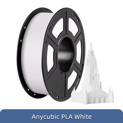 3D Printer Multicolor Filament PLA 1.75Mm 1Kg/Roll Plastic Rubber Consumables Material for FDM 3D Printer Kobra 2 Pro