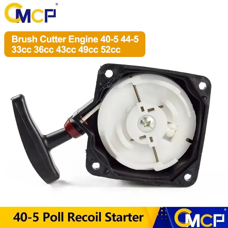 1Pc Stainless Steel Pull Recoil Starter Fit Brush Cutter 40-5 Lawn Mower Spare Parts Grass Cutter Parts