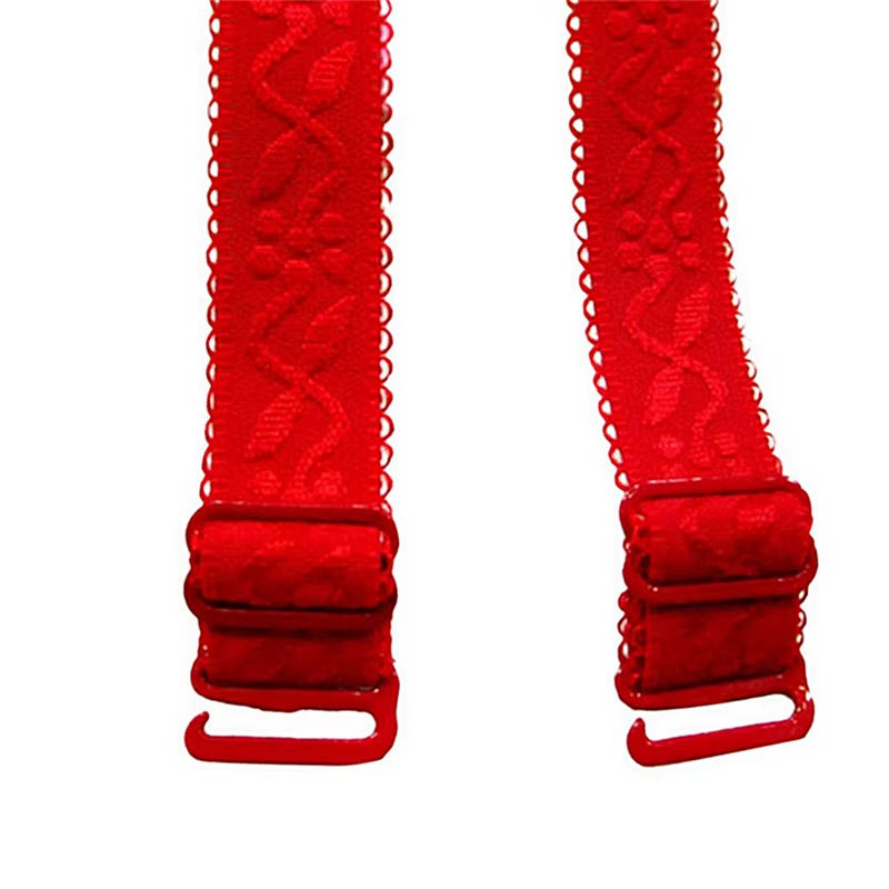 Women Double Shoulder Elastic Bra Strap Accessories 34Cm Slip Resistant Bra Straps 1 Pair