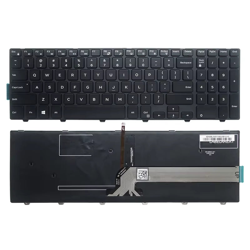 US/UK/SP Keyboard for Dell Inspiron 15 3000 5000 3541 3542 3543 5542 3550 3560 3551 3552 3559 3565 3567 3558 5545 5547 5566 5748