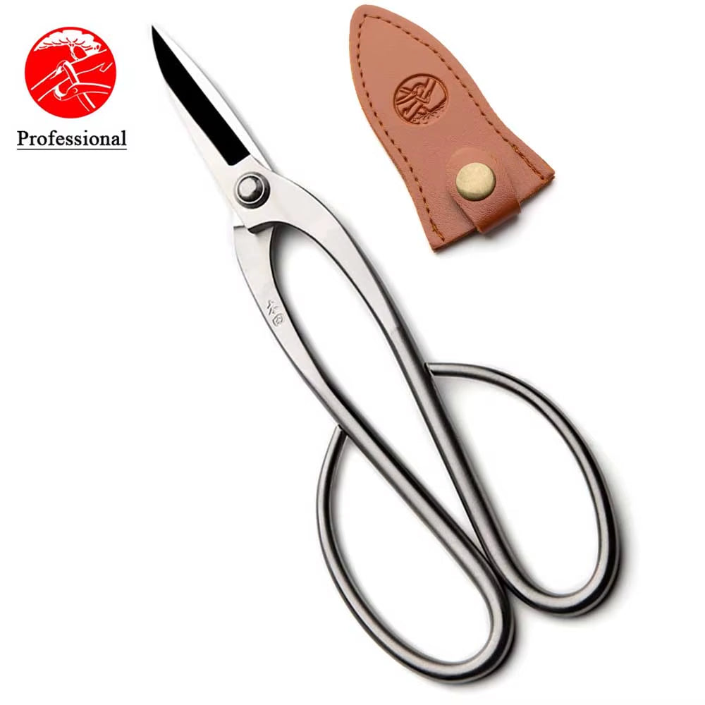 Professional Grade 200 Mm Top Pruning Scissors 4Cr13Mov Alloy Steel Bonsai Tools from