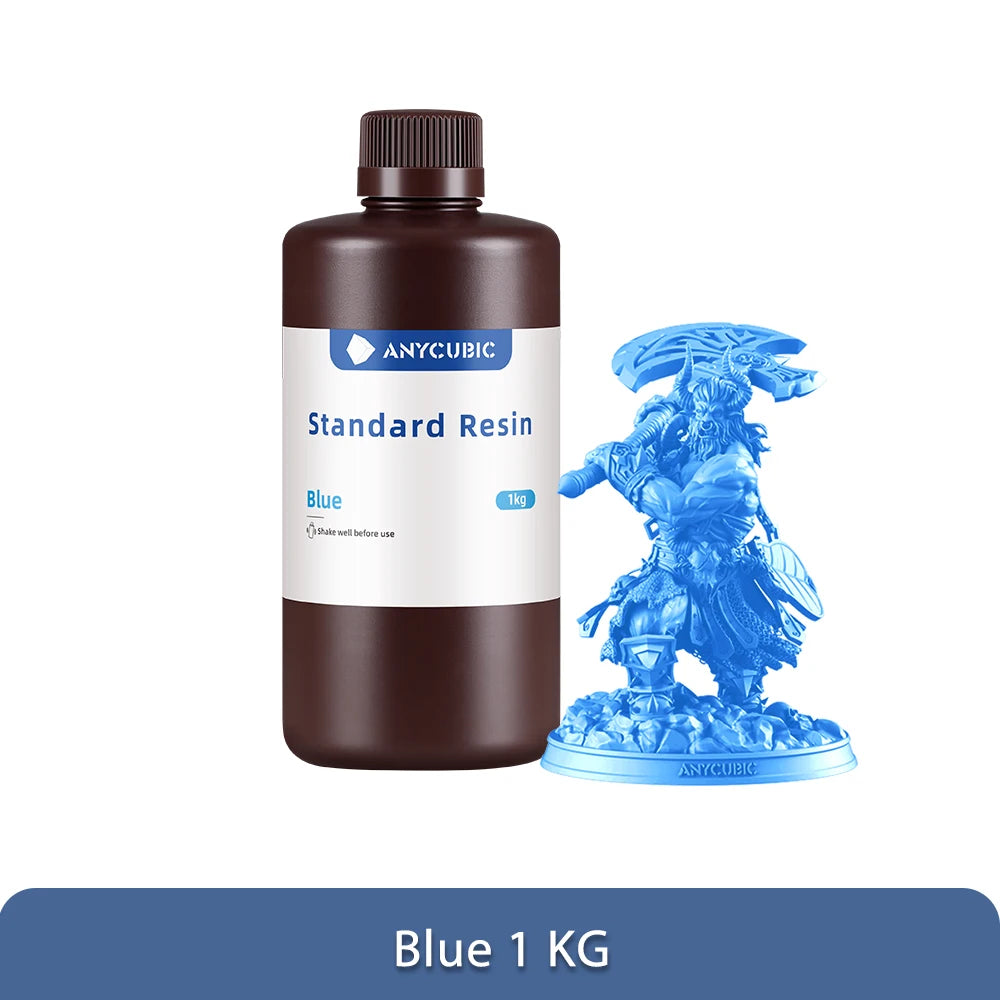 1Kg/10Kg Liquid Photopolymer Standard Resin 405Nm UV Resin for 3D Printer LCD Printing Resin Material for Photon Mono