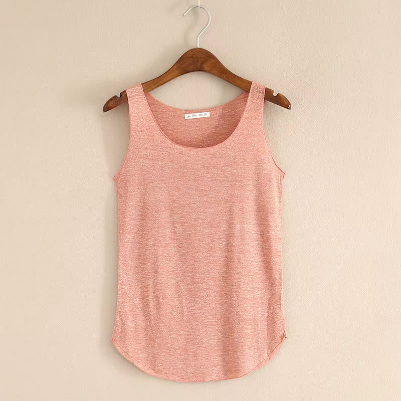 HOT Summer Fitness Tank Top New T Shirt plus Size Loose Model Women T-Shirt Cotton O-Neck Slim Tops Fashion Woman Clothes