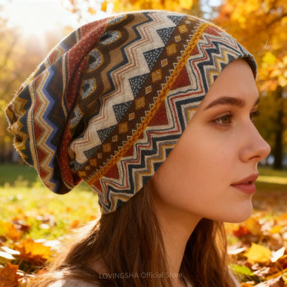 Brand Autumn Winter Hats for Women Plaid Design Contrast Color Ladies Hat Skullies and Beanies Men Hat Unisex HT022
