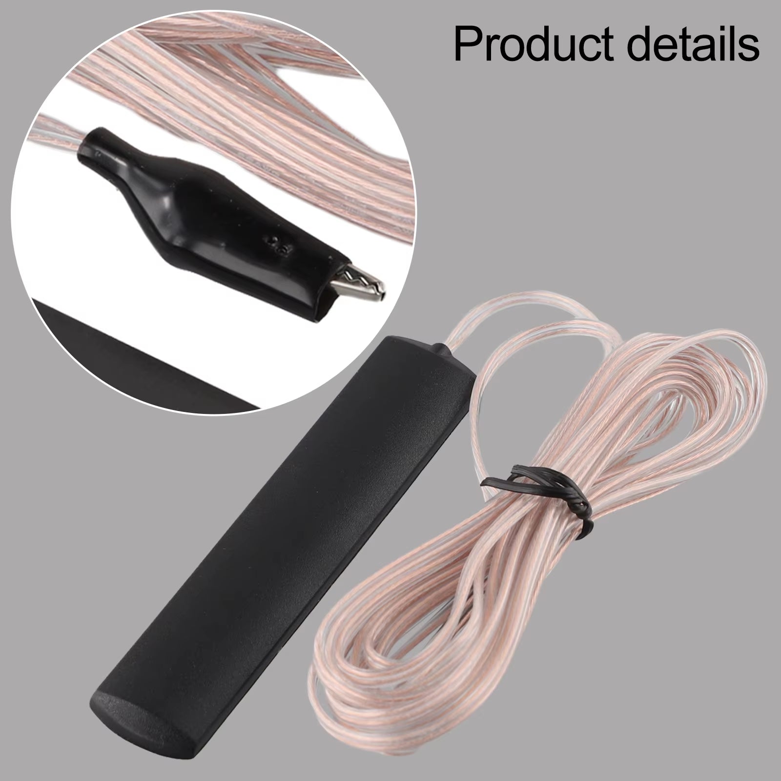 Antenna Home Indoor Radio FM Stereo Antenna Signal High Gain Booster 85-112Mhz Pure Copper Wire Antenna Car Consumer Electronics