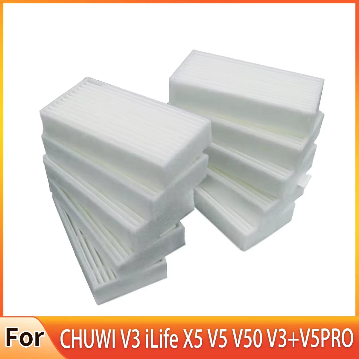 Vacuum Cleaner Filters HEPA Filter for CHUWI V3 Ilife X5 V5 V50 V3+ V5PRO ECOVACS CR130 Cr120 CEN540 CEN250 ML009 Cleaner