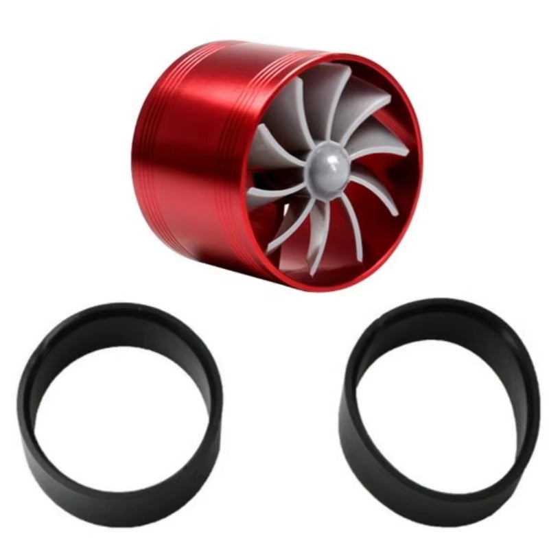 Car Air Filter Intake Fan Fuel Gas Saver Supercharger for Turbine Turbo Charger Turbocharger Car Accessories