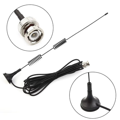 1X Antenna VHF UHF Ham Radio Antenna Amateur Radio Mobile Radio Scanner Antenna BNC Car Electronic Radio Wireless Antenna