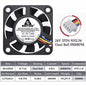 2Pcs  DC 24V 12V 5V 40Mm X 40Mm X 10Mm 2-Pin Ball Bearing Computer PC Case Cooling Fan 4010