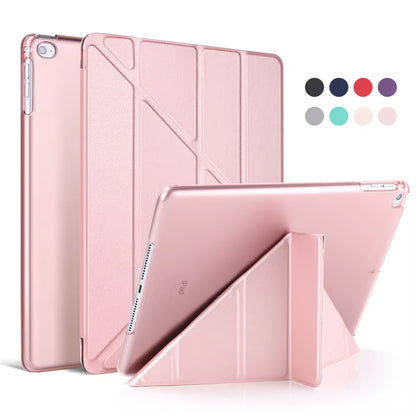 For Ipad 2 3 4 Air 1 2 3 Case Silicone Cover for Ipad 10.2 9.7 6Th 7Th 8 Generation Case for Ipad Pro 11 Air 2024 Mini 5 6 Capa