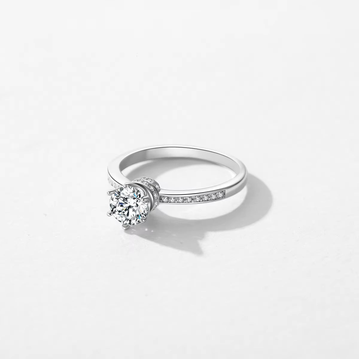 2024 NEW Design Fashion Jewelry Luxury Women Engagement Ring 925 Sterling Silver 5A Zircon Wedding Crown Rings