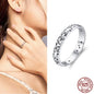 Hot Sale 100% 925 Sterling Silver Styles Stackable Ring Party Finger Wedding Rings for Women Original Fashion Jewelry Gift