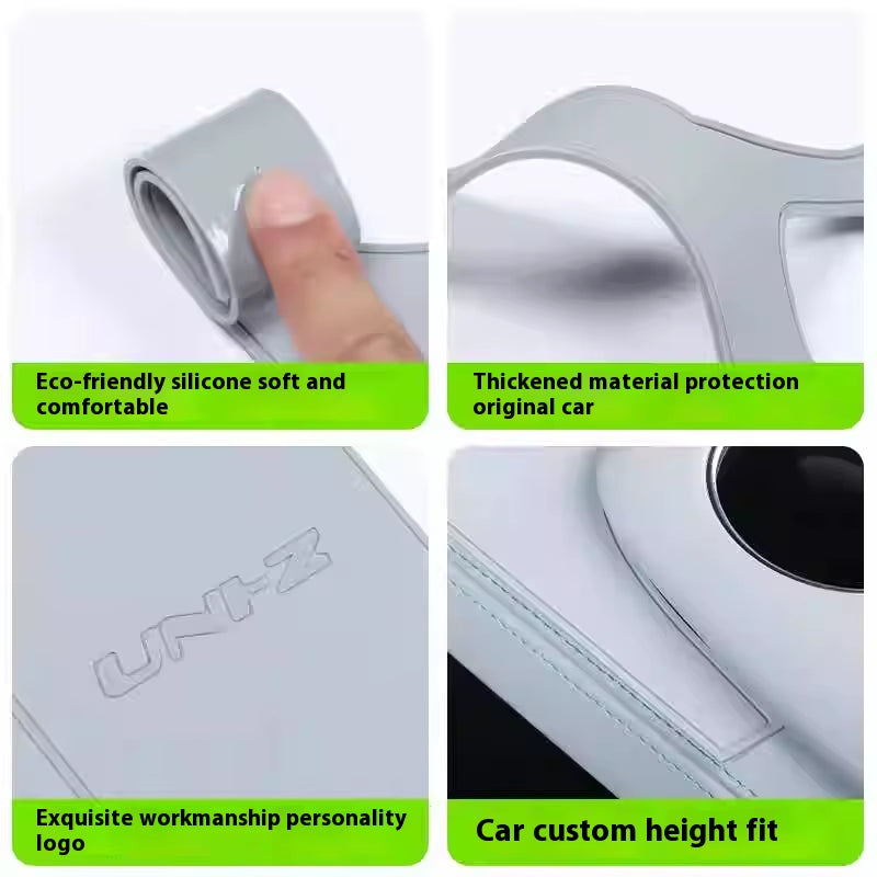 For Changan UNI-Z Car Center Console Shift Protective Pad Car Retrofit Kit Interior Panel Non-Slip Mat Car Interior Accessories
