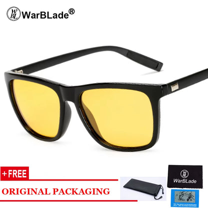 High Quality HD Polarized Sunglasses Yellow Lens Night Vision Sun Glasses Driving Goggles Anti-Glare Sun Glasses for Men Women