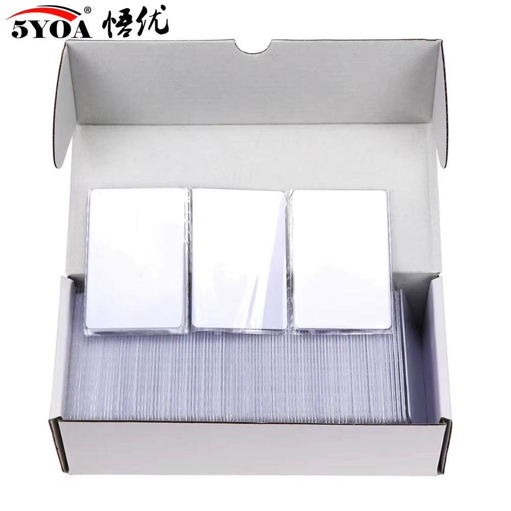 10Pcs/Lot RFID Card 13.56Mhz IC Cards MF S50 Classic 1K M1 Proximity Smart 0.8Mm for Access Control System ISO14443A