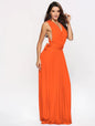 Sexy Women Boho Maxi Club Dress Red Bandage Long Dress Party Multiway Bridesmaids Convertible Infinity Robe Longue Femme