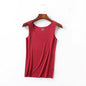 High Quality 2022Summer Solid Seamless Women Tank Tops Soft Modal Vest Sleeveless T Shirt Female White Tanks No-Trace TOPS