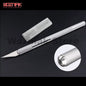 Original Toughness IC Chip BGA Motherboard Hard Disk PCB Circuit Board Repair Knife Curved Thin Blade for Iphone Samsung