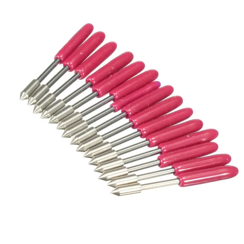 1Set Cutting Blade Holder for Graphtec CB09 Silhouette Cameo Holder+15Pcs Blades Vinyl Cutter Plotter 30/45/60 Degree Cutter