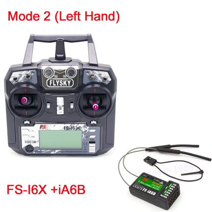 Original Flysky Fs-I6X 10CH 2.4Ghz AFHDS 2A RC Transmitter with Fs-Ia6B Fs-Ia10B FS-X6B FS-A8S Receiver for Rc Airplane Drone