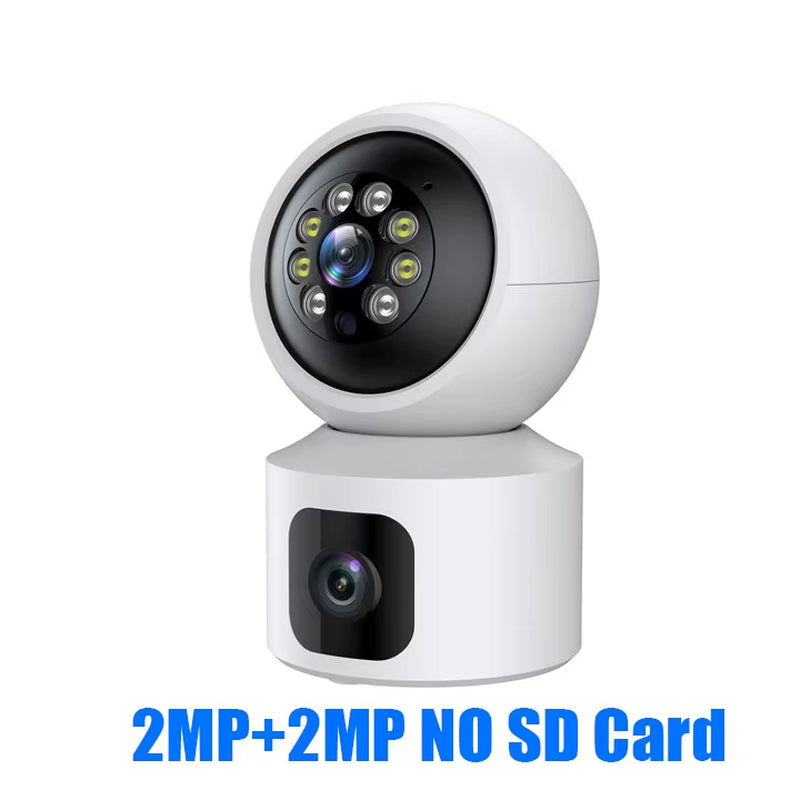 Hiseeu 2K 4MP PTZ IP Camera WIFI Wireless Smart Home Security Surveillance Camera Two-Way Audio Indoor Baby Pet Monitor Camera