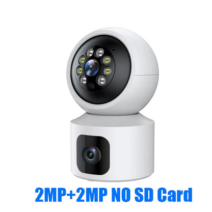 Hiseeu 2K 4MP PTZ IP Camera WIFI Wireless Smart Home Security Surveillance Camera Two-Way Audio Indoor Baby Pet Monitor Camera