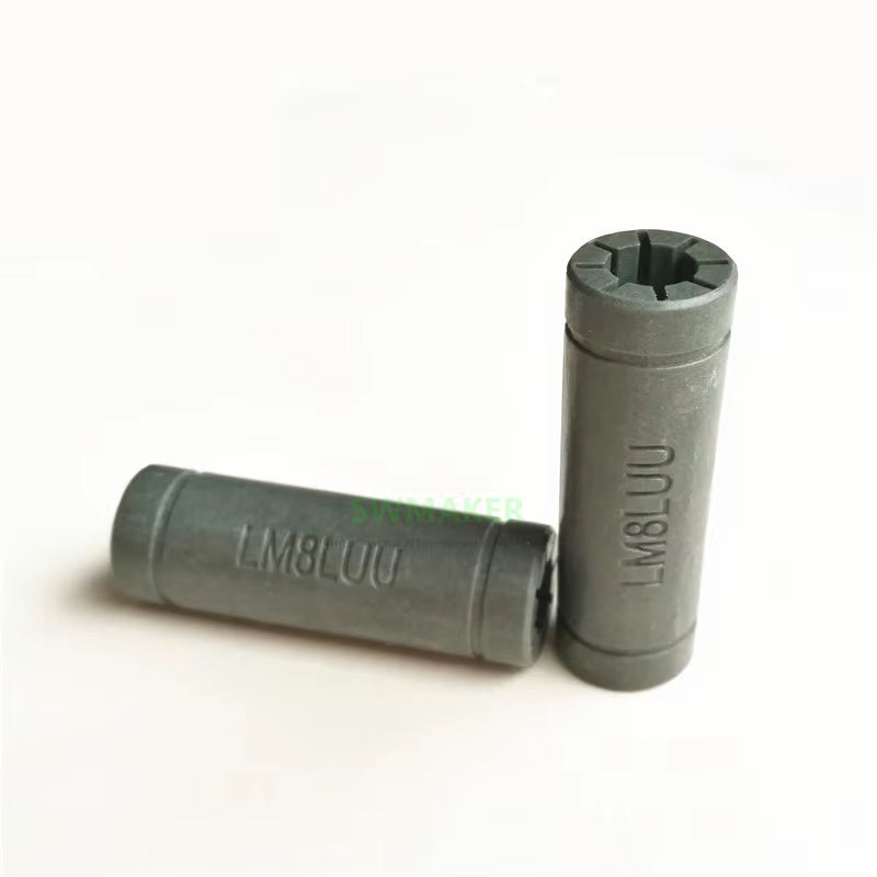 1Pc Solid Polymer LM8LUU Linear Bearings Bushing LM8LUU 8MM 8*15*45 Mm Prusa for Mendel DIY CNC Motion