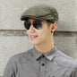55-59Cm 60-63Cm Male Summer plus Size Newsboy Caps Men Casual Ivy Hat Pure Cotton Flat Peaked Cap Women Big Size Beret Hats