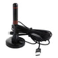 HD Digital TV Antenna Indoor Amplified Dab Antenna 200 Miles Ultra HDTV with Amplifier VHF/UHF Quick Response Outdoor Aerial Set