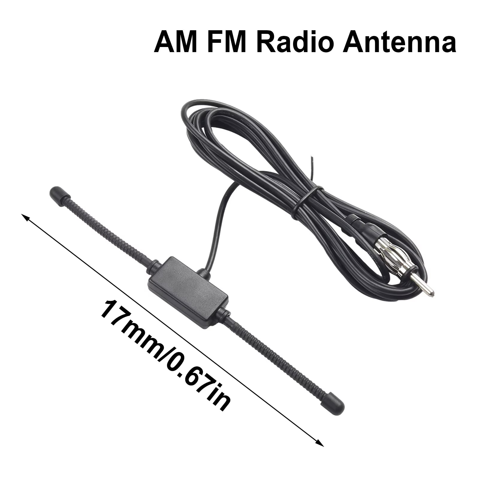 Car FM Antenna Car Dipole Antenna Boat Stereo AM FM Glass Antenna Radio Antenna Car Stereo Antenna Aerial Splitter Cable Adapter