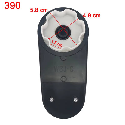 Children'S Electric Car Gearbox with 12V and 6V DC Motor,Kid'S Car Engine 550 and 390, High Speed Motor for Remote Control Car