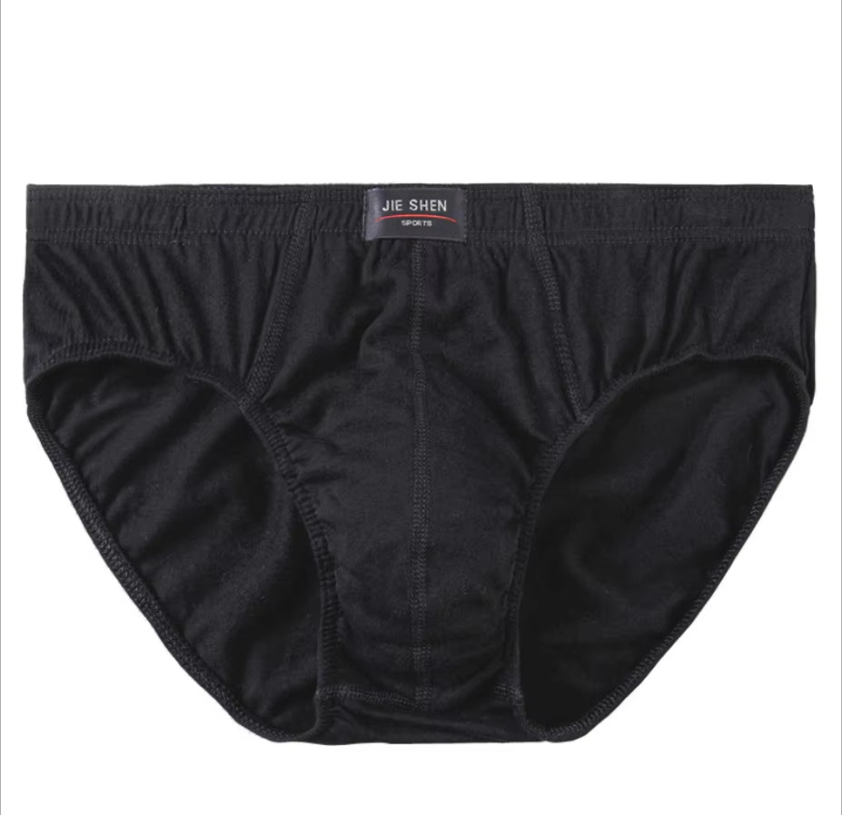 100% Cotton Briefs Mens Comfortable Underpants Man Underwear M/L/XL/2XL/3XL/4XL/5XL 5Pcs/Lot Free & Drop Shipping