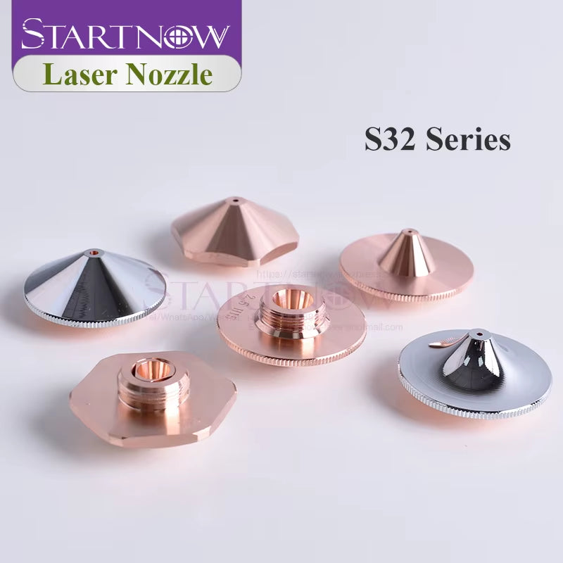 OEM Fiber Cutting Nozzle Laser for Raytools Laser Welding Cutter Head Holder D32Mm Double Layer Chrome Plated