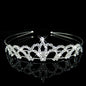 Princess Crystal Tiaras and Crowns Headband Kid Girls Love Bridal Prom Crown Wedding Party Accessiories Hair Jewelry