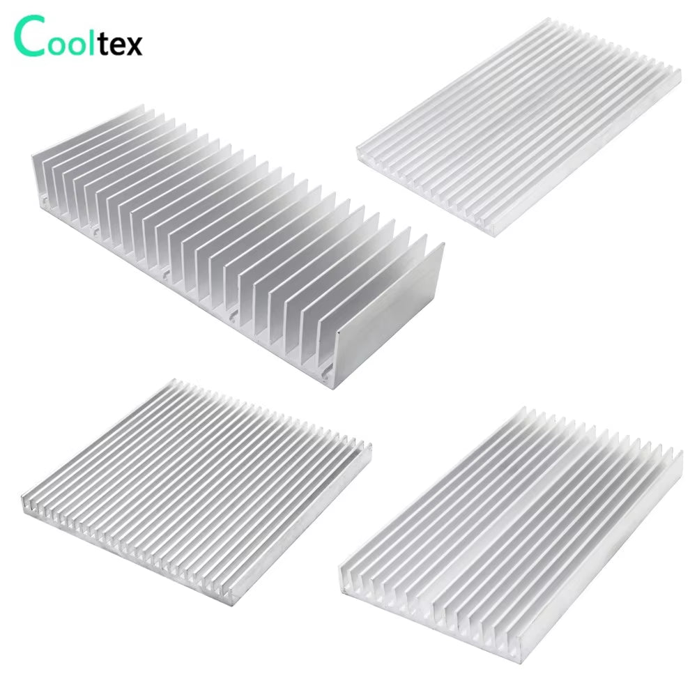 Radiator Aluminum Heatsink Extruded Heat Sink for LED Electronic CHIP Heat Dissipation Cooling Cooler