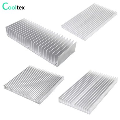 Radiator Aluminum Heatsink Extruded Heat Sink for LED Electronic CHIP Heat Dissipation Cooling Cooler