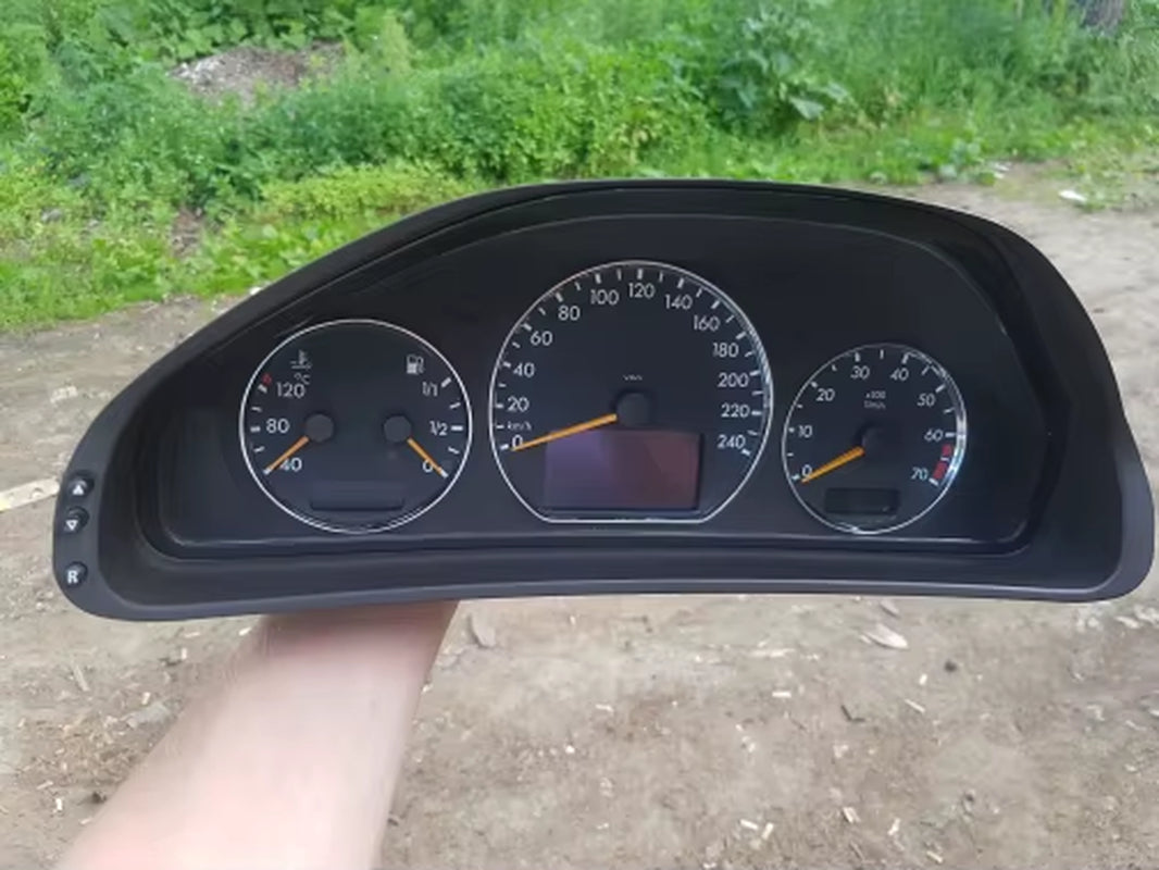 Chrome Styling Dashboard Gauge Ring Set for Mercedes Benz W210 00-02 / W202 00-02