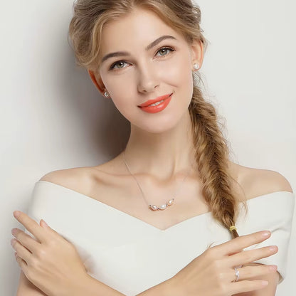 Fashion 925 Sterling Silver Elegant Beauty, round White Shell Pearl Stud Earrings Women Engagement Jewelry Brincos PAS489