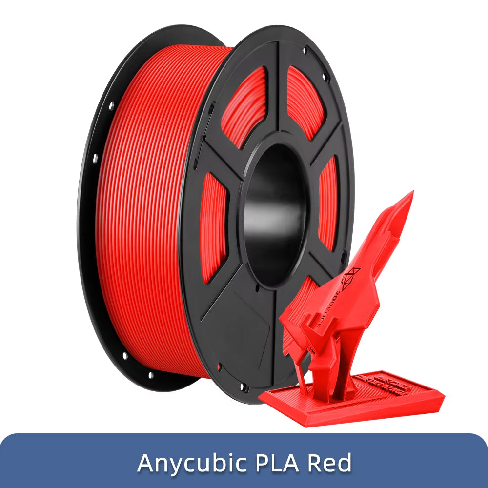 3D Printer Multicolor Filament PLA 1.75Mm 1Kg/Roll Plastic Rubber Consumables Material for FDM 3D Printer Kobra 2 Pro