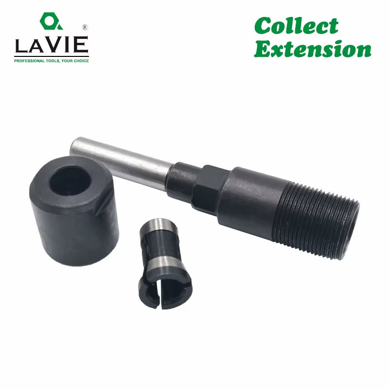 1 Pc 1/4" 8Mm 12Mm 1/2" Shank Router Bit Extension Rod Collet Engraving Machine Extension Milling Cutter for Wood MC04003
